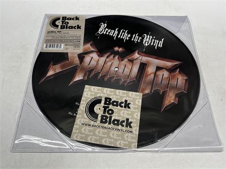 SEALED - SPINAL TAP - BREAK LIKE THE WIND PICTURE DISK