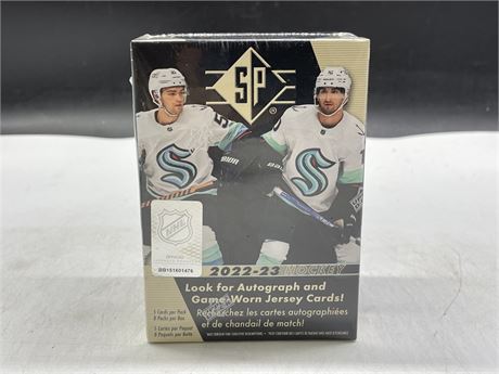 SEALED UPPER DECK SP 2022/23 NHL CARD BOX