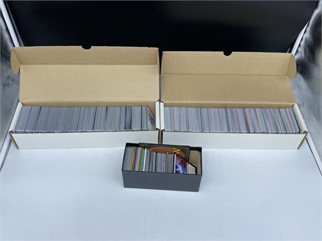 3 BOXES OF MAGIC THE GATHERING CARDS