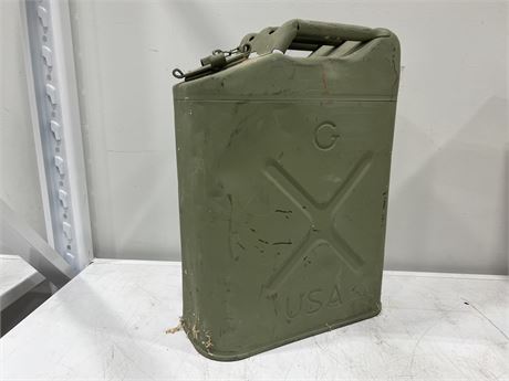 US ARMY JERRY CAN (18” tall)