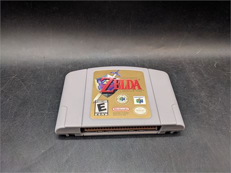 ZELDA OCARINA OF TIME - VERY GOOD CONDITION - N64