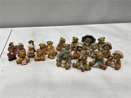 22 CHERISHED TEDDIES - 12 LARGE ONES ARE ALL SIGNED / NUMBERED