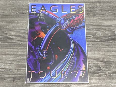 EAGLES TOUR ‘77 POSTER (12”X18”)