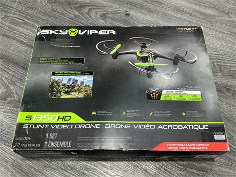 NEW OPEN BOX SKY VIPER STUNT VIDEO DRONE