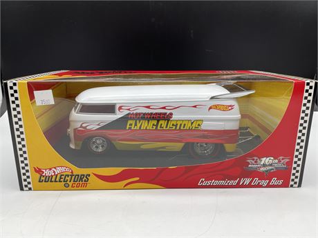 HOT WHEELS 16TH ANNIVERSARY COLLECTORS CONVENTION (LE#292/2000) 1:18 VW DRAG BUS