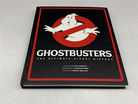 GHOSTBUSTERS: THE ULTIMATE VISUAL HISTORY HARDCOVER BOOK (NEW)