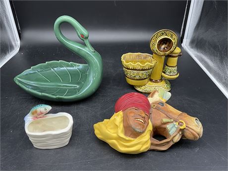 LOT OF CERMIC / POTTERY PIECES