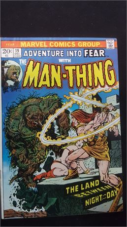 MAN THING #19 (Howard Duck 1st appearance)