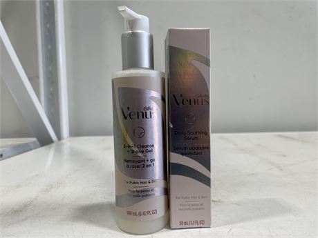 (2 NEW) GILLETTE VENUS CLEANSERS