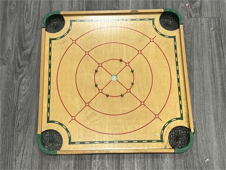 VINTAGE DOUBLE SIDED TABLE TOP GAMES BOARD (28”x28”)