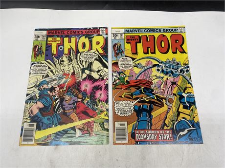 THE MIGHTY THOR #260-261