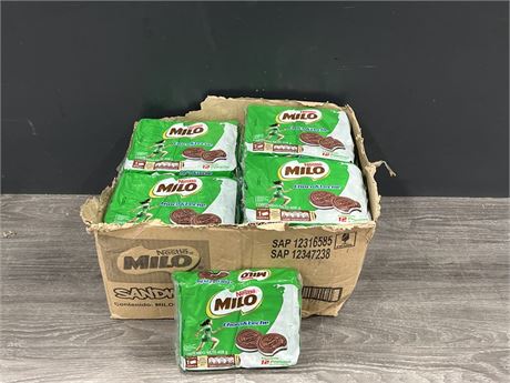 24 PACKAGES OF NESTLE MILO COOKIES