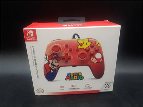 LIMITED EDITION MARIO CONTROLLER - NINTENDO SWITCH