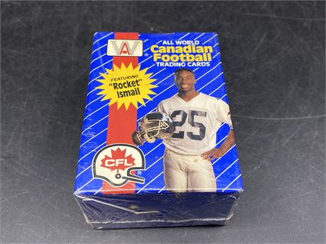 FACTORY SEALED 1991 CFL FOOTBALL COMPLETE SET
