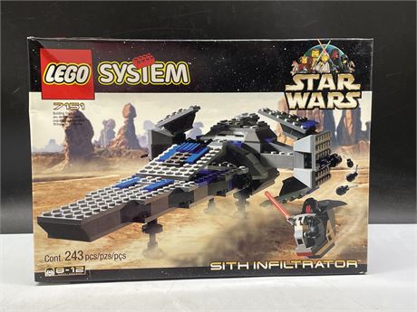OPEN BOX LEGO SYSTEM STAR WARS 7151