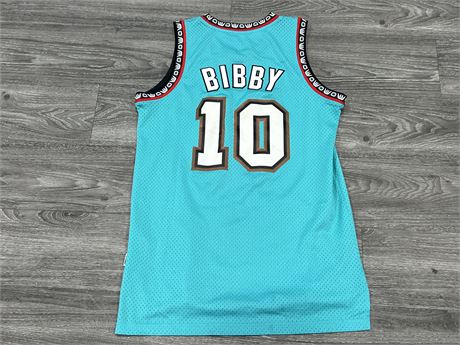 MIKE BIBBY VANCOUVER GRIZZLIES HARDWOOD CLASSICS JERSEY SIZE S