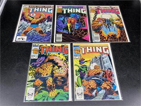 THE THING #1-#5