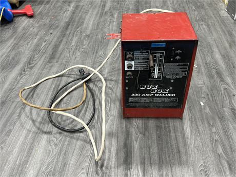 230 AMP BUZ BOX WELDER - WORKS