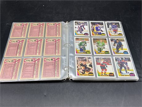 87/88’ OPC COMPLETE SET MISSING #225