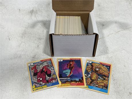 1991 MARVEL TRADING CARDS - COMPLETE
