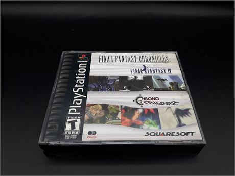 FINAL FANTASY CHRONICLES - VERY GOOD CONDITION - PLAYSTATION ONE