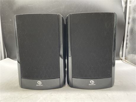 2 BOOSTER ACOUSTICS A25 SPEAKERS