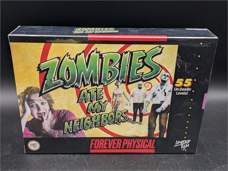 SEALED - ZOMBIES ATE MY NEIGHBORS - COLLECTORS EDITION - PS4