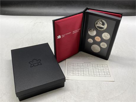1986 RCM SILVER DOLLAR PROOF COIN SET - UNCIRCULATED