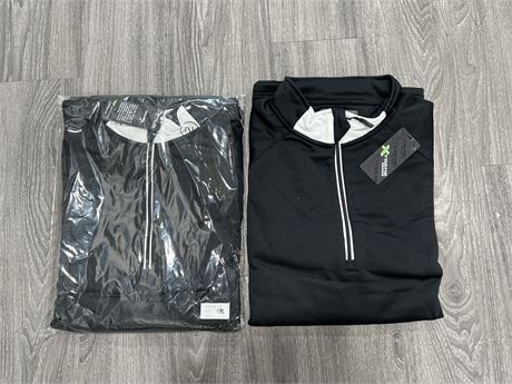 2 NEW 4XL PULL OVER GOLF SWEATERS