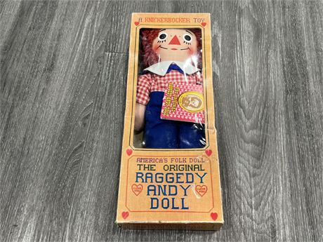 1971 RAGGEDY ANDY DOLL IN ORIGINAL BOX