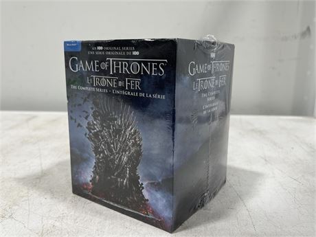 SEALED NEW THE GAME OF THRONES COMPLETE BLU-RAY SERIES