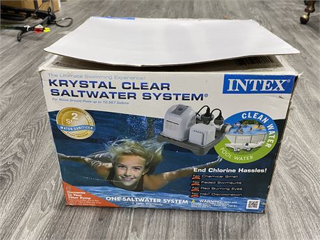 (NEW) KRYSTAL CLEAR SALTWATER SYSTEM