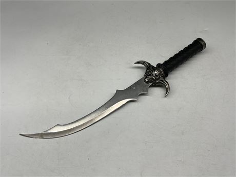 DECORATIVE STAINLESS STEEL KNIFE (16”)
