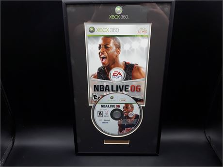 COLLECTORS FRAMED XBOX 360 GAME - VERY GOOD CONDITION