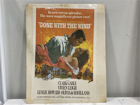 GONE WITH THE WIND POSTER (20”X28”)