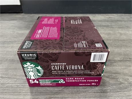 BRAND NEW 54PACK OF STARBUCKS K-CUP COFFEE PODS