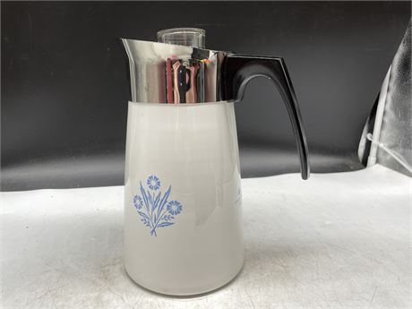 AS NEW VINTAGE CORNING WARE COFFEE MAKER