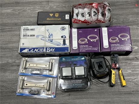 LOT OF MISC. TOOLS AND HOMES ITEMS