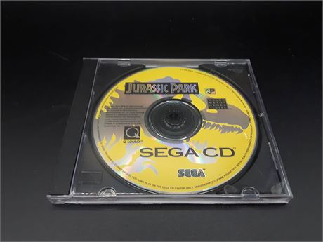 EXCELLENT CONDITION - JURASSIC PARK - SEGA CD - DISC ONLY