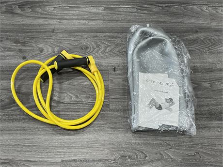 SKILZ WEIGHTED JUMP ROPE & CORE STRENGTH BODY ROLLER