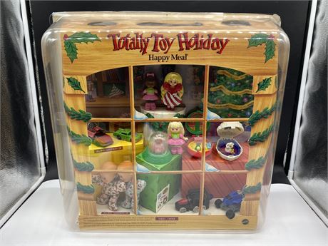 1993 TOTALLY TOY HOLIDAY MCDONALD’S STORE DISPLAY (21.5”X20”)