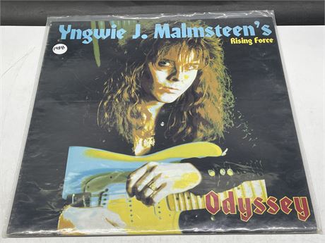 1988 YNGWIE J. MALMSTEEN’S RISING FORCE - ODYSSEY - EXCELLENT (E)