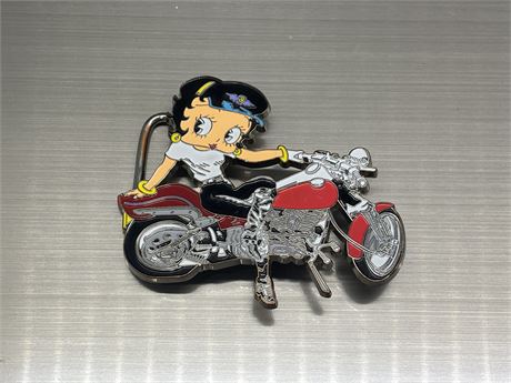 2005 KING FISHER SYNDICATE BETTY BOOP BELT BUCKLE