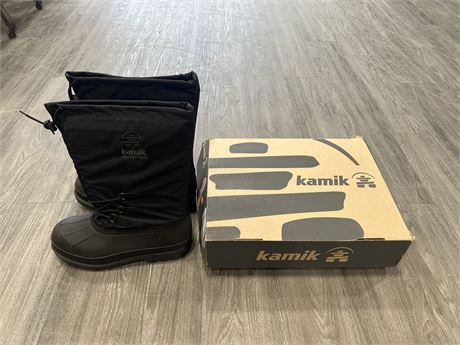 BRAND NEW KAMIK CANADIAN MADE BOOTS - SIZE 14