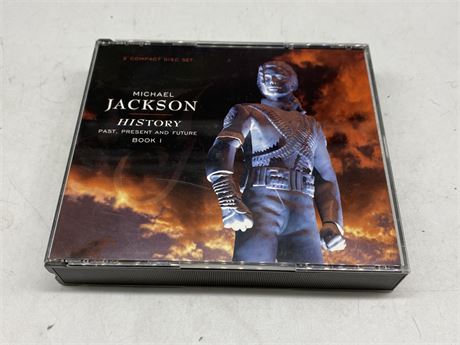 MICHAEL JACKSON HISTORY JAPAN RELEASE CD SET