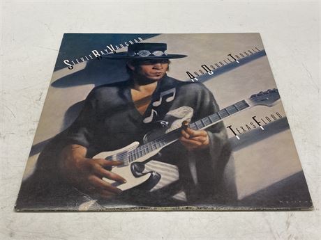 STEVE RAY VAUGHAN - AND DOUBLE TROUBLE TEXAS FLOOD - (E) EXCELLENT