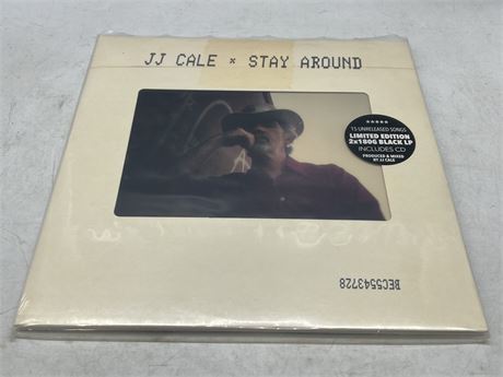SEALED - JJ CALE - STAY AROUND 2LP