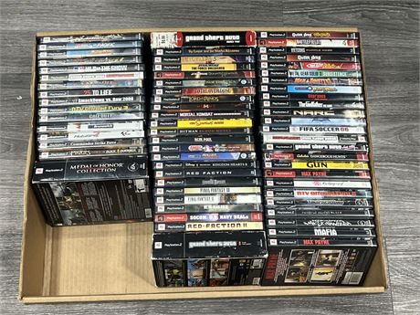 LOT OF PS2 GAMES