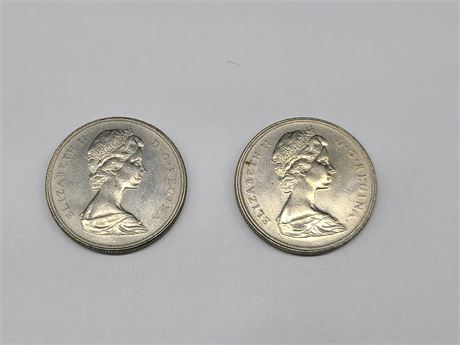 2 DOLLAR COINS (1968-1969)