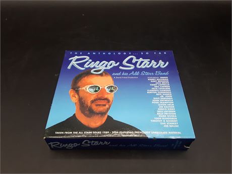 RINGO STARR THE ANTHOLOGY - COLLECTORS MUSIC CD BOX SET - EXCELLENT CONDITION